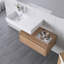 Meuble-lavabo mural 30 po avec résine