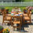 All-Weather HDPE Outdoor Dining Set