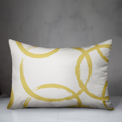 Ducret Geometric Outdoor Reversible Throw Pillow