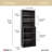 Decorative 82.3" H x 30" W Standard Bookcase-19296116