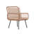3 Piece Rattan Seating Group With Cushions-1035835993