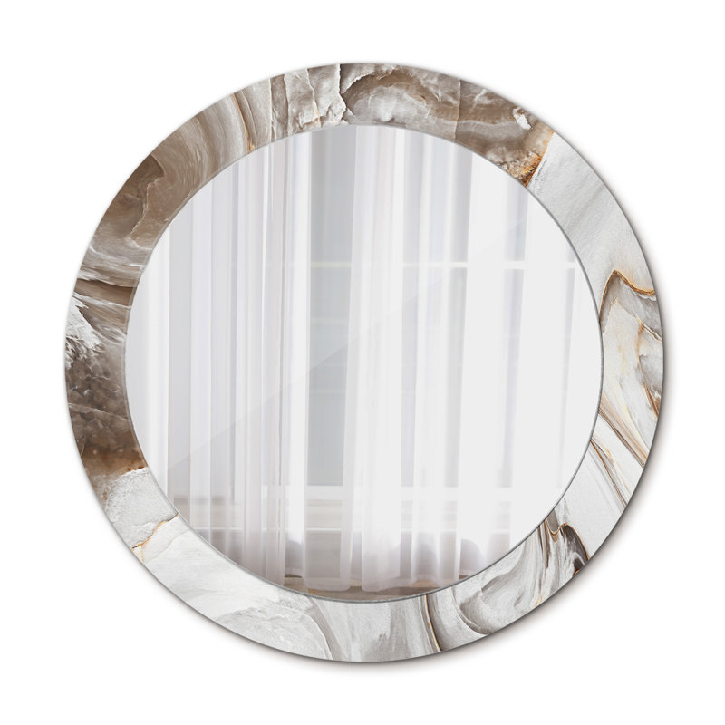 Huldar Glass Flat Wall Mirror