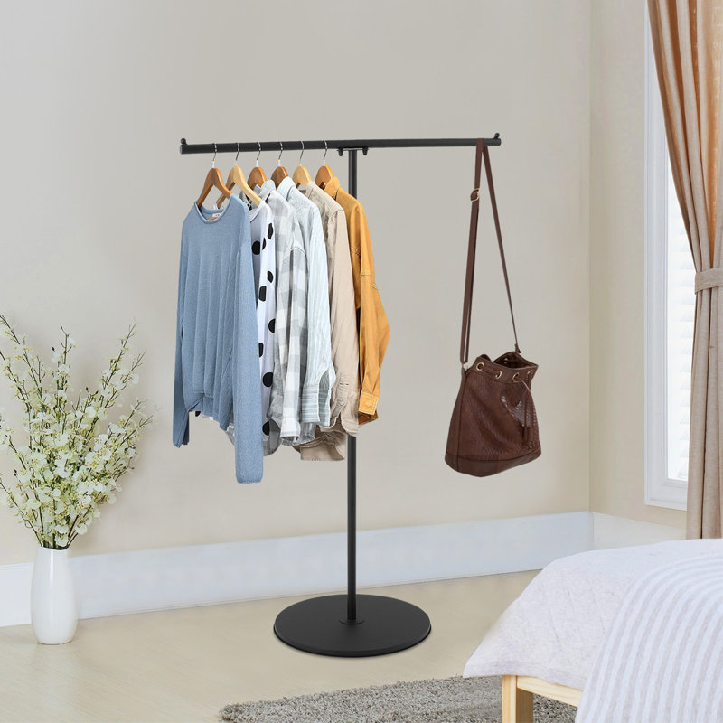 Support de présentation de vêtements Support de vêtements sur pied Capacité de charge de 55,12 lb