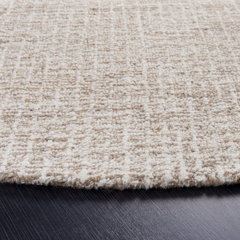 Eliesha Hand Tufted Wool Rug, Round 6'