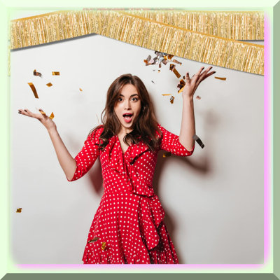 Golden Glam Bachelorette Party Banner