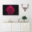 Fuscia Pink Carnation Painting - Wrapped Canvas-56654843