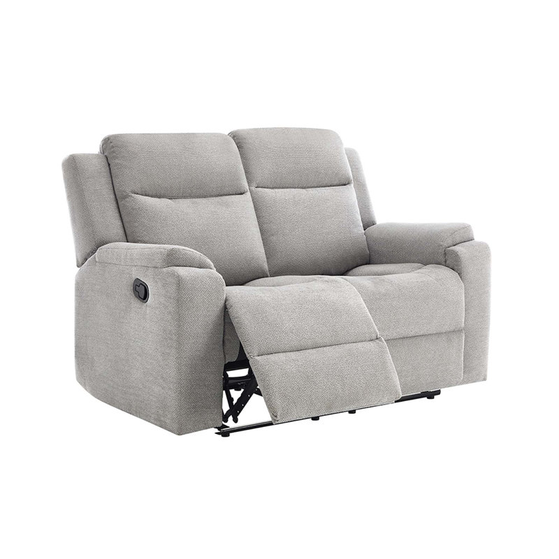 2 Seater Chenille Reclining Sofa, Grey