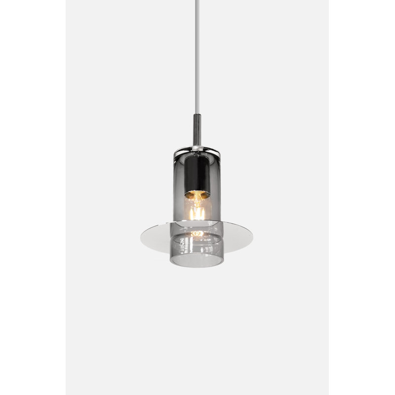 Barbel 1 - Light Black Unique/Statement Pendant
