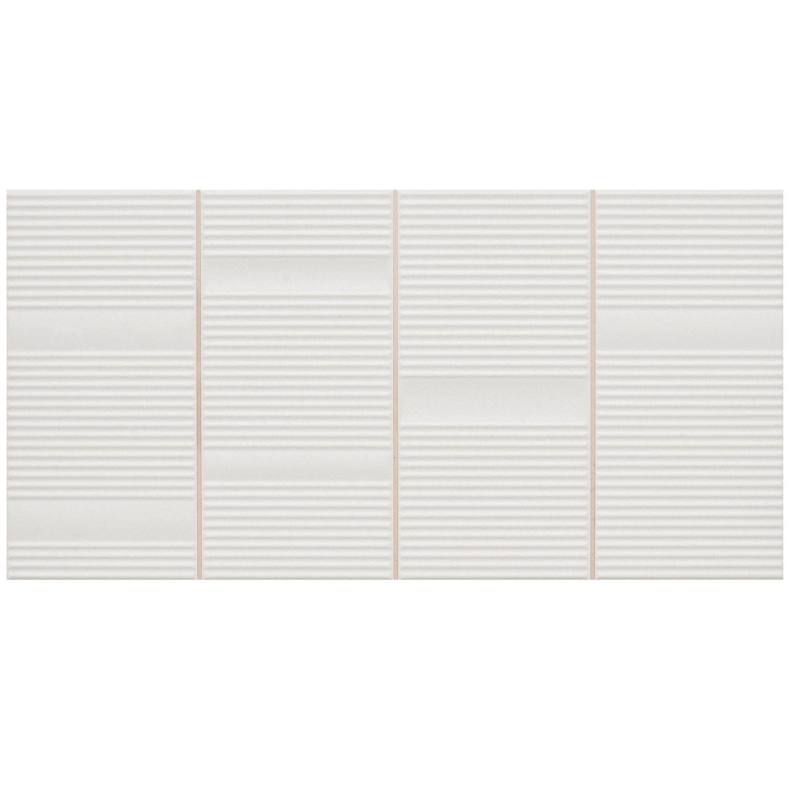 Flyer 8'' x 16'' Matte Ceramic Wall Tile (10.32 Sq. Ft. / Case), White
