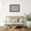 Tableau magnétique encadré étroit noyer de Chypre-95846240