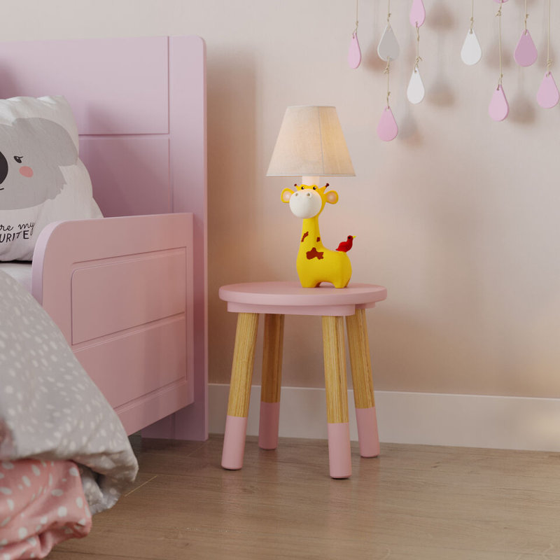 Rogan Children's Stool, Pink