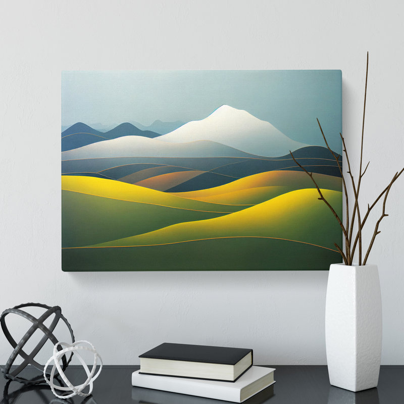 Serene Meadow Vol.2 - Wrapped Canvas, 35cm H x 50cm W x 3cm D