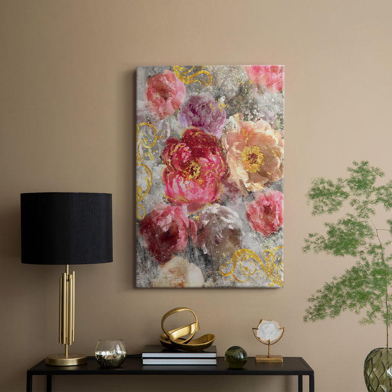 Roses Everlast II - galerie Cavas personnalisée, H 18 po x l 12 po