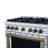 Ambassador 36" Gas range in White