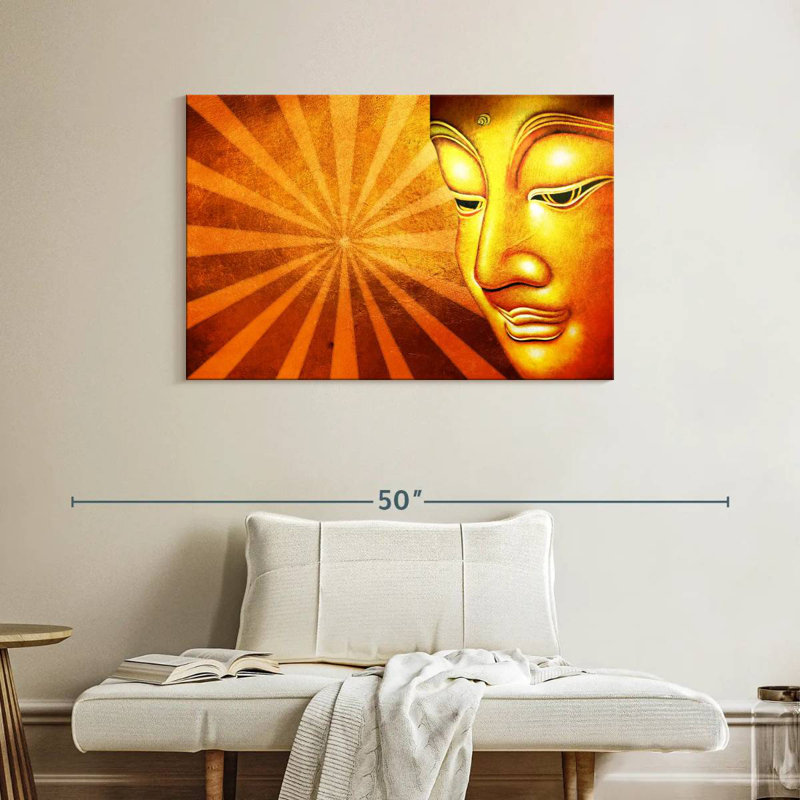 Leisha Dazzling Buddha, 26" H x 39" W