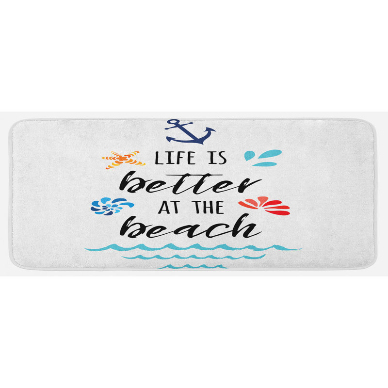Tapis de plage Beach Saying