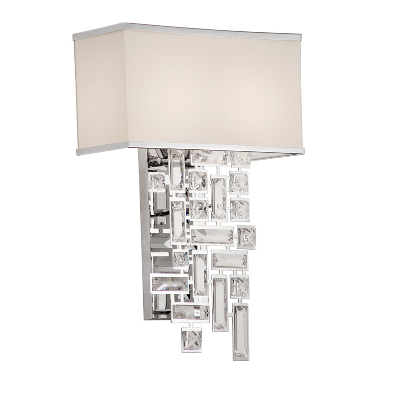 Kern 2 LT Wall Sconce Allegri, 19", Chrome