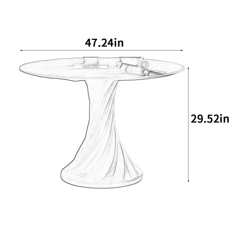 Brunelle, H 29,52 po x L 47,24 po x l 47,24 po