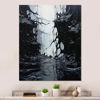 - Salon d'art mural abstrait en métal