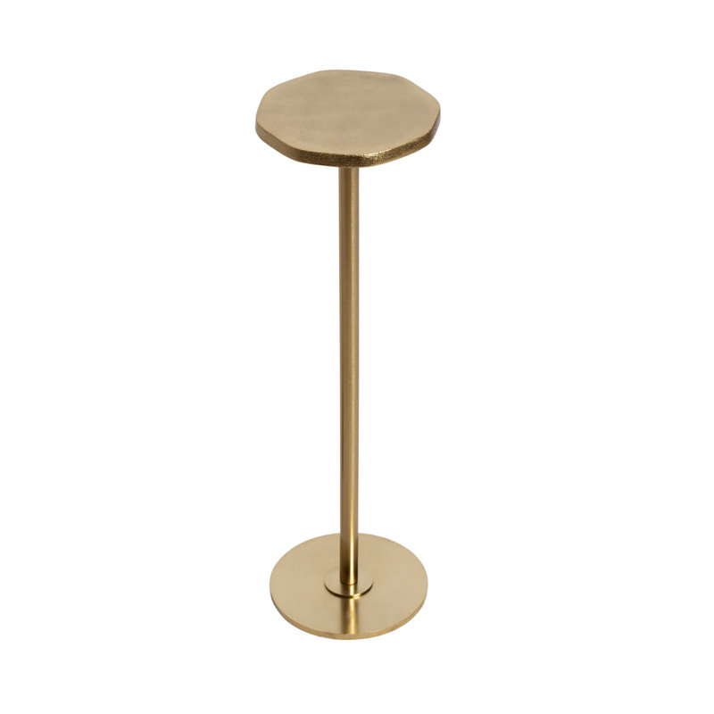 Pianka Cast Aluminum Round Drink Table