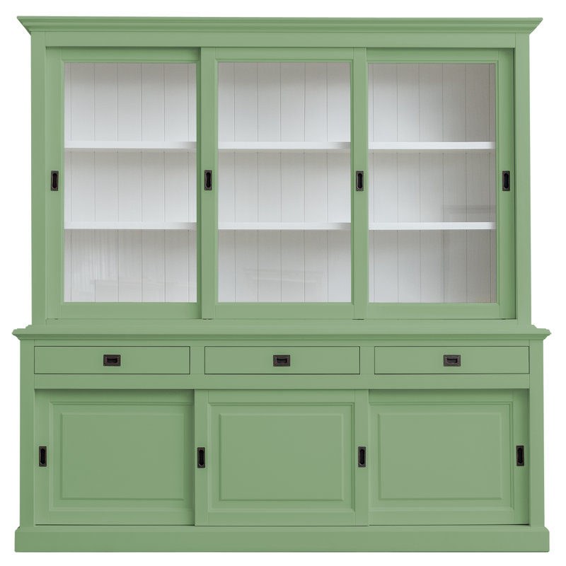 Anneros Display Cabinet, Green