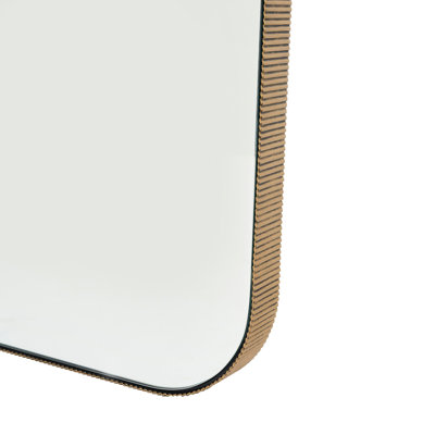Miroir étroit Camille - laiton doré