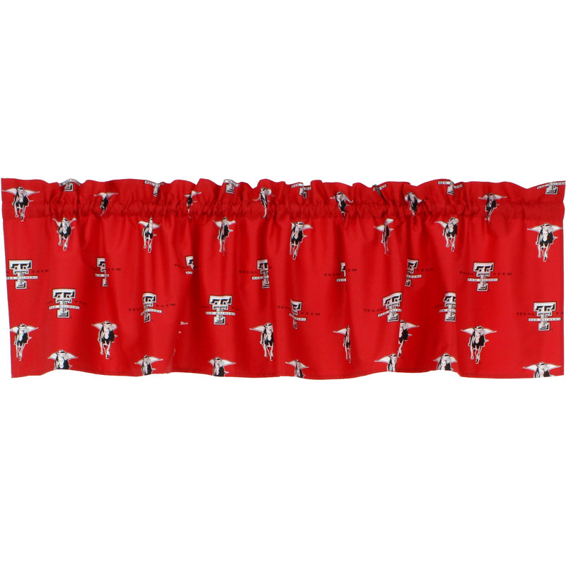 NCAA Tailored Window Valance