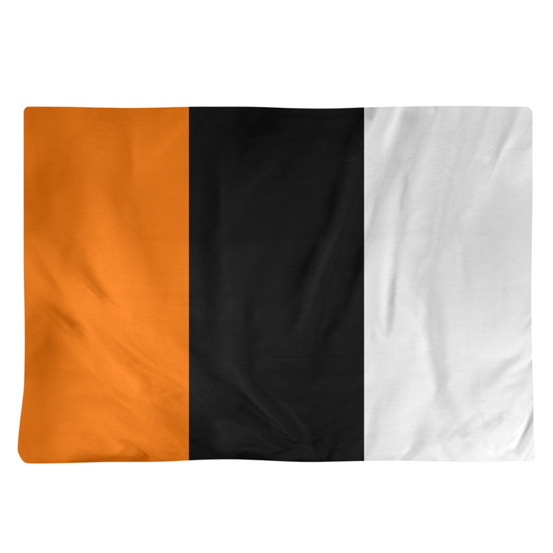Récapitulatif de 18 po Oklahoma Pistol, Orange / Noir moyen, Sergé de coton
