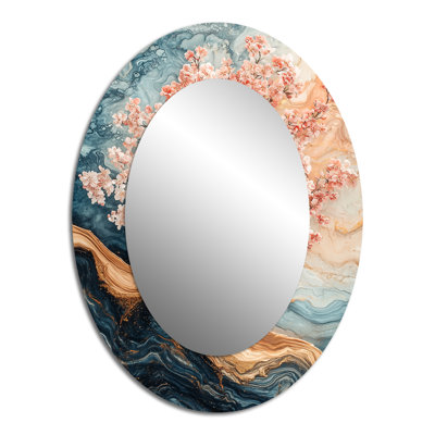 Miroir mural cerisier Sakura Serenade II - Cherry Blossom
