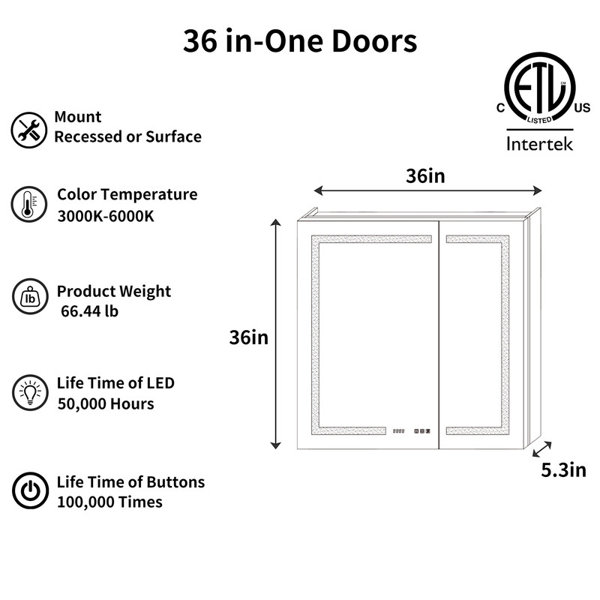Dimensions du produit