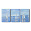 Série Sea and Shore - Collection de toiles tendues avec châssis Premium - Prêt à être accroché-2014638720