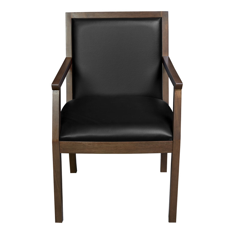 Chaise d'appoint Regent Wallguard, NÉO NOYER, Noir, noir, noir, noir
