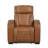 Cyrus Power Recliner w Headrest, Heat Massage, USB Ports, LED, Brown Leather-135407073