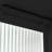 Modern Two-Door Wall Cabinet With Featuring Two-Tier Enclosed Storage, An Open Shelf, And Towel Rack, Entryway Cabinet-721665400