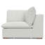 Maud Modular Sofa and Ottoman Set 125-inch-wide L-Shaped Sofa and Matching 36-inch-wide Table Ottoman for Living Room