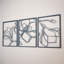 Ensemble de 3 décorations murales en métal-617052244-617052242