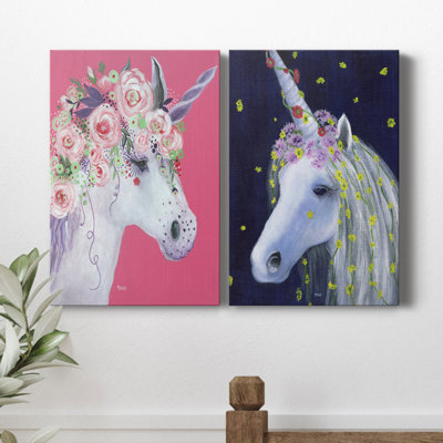 Licorne III - ensemble de 2 peintures