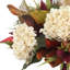 Fall Candleholder Centerpiece with Hydrangeas and Thistle
