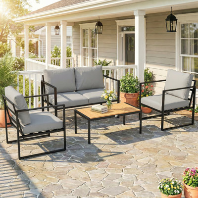  4-Seater Garden Furniture Set