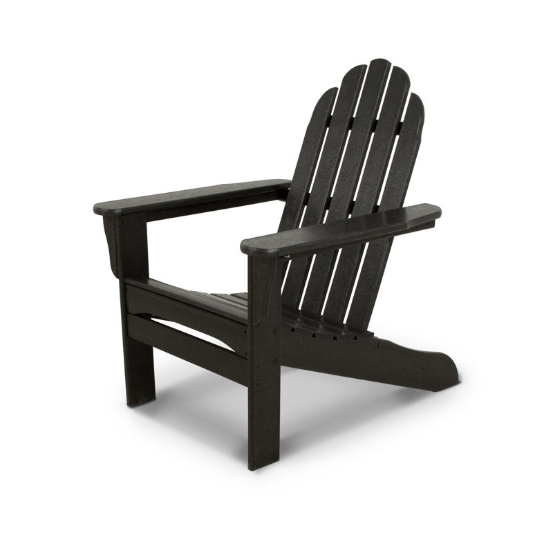 Classics Classics Adirondack Chair, Black