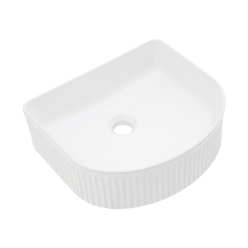 15.7"x13.7" Bathroom Ceramic Vanity Sink