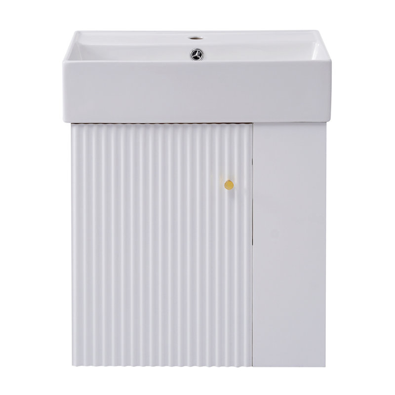 Meuble-lavabo flottant moderne 21,6 pouces