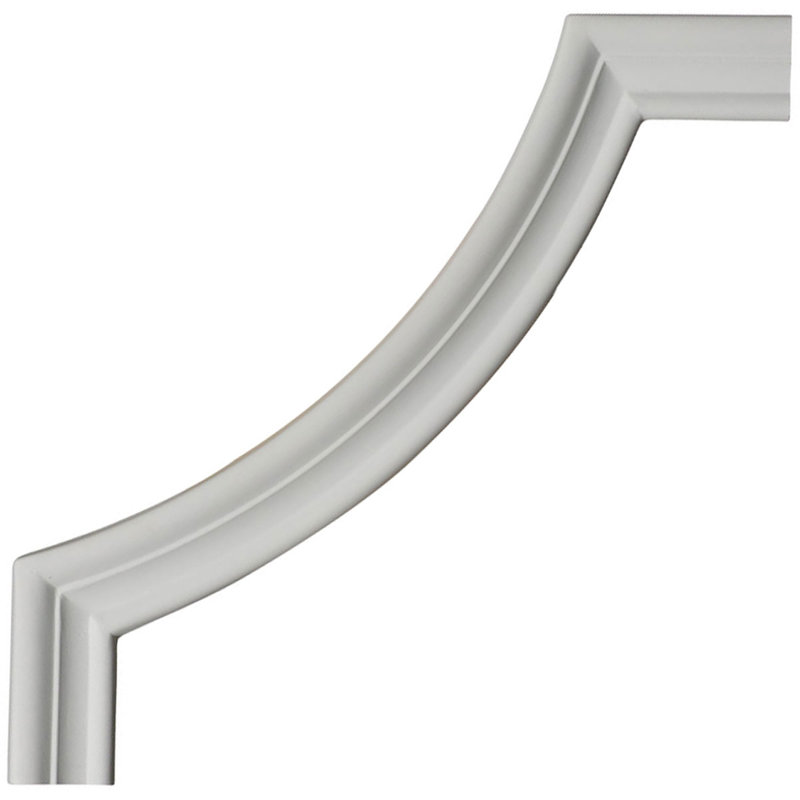 Panneau de moulure Stockport, H 10 po x l 10 po x P 0,625 po