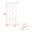 Armoire trois portes Clark, chambre-1953707409