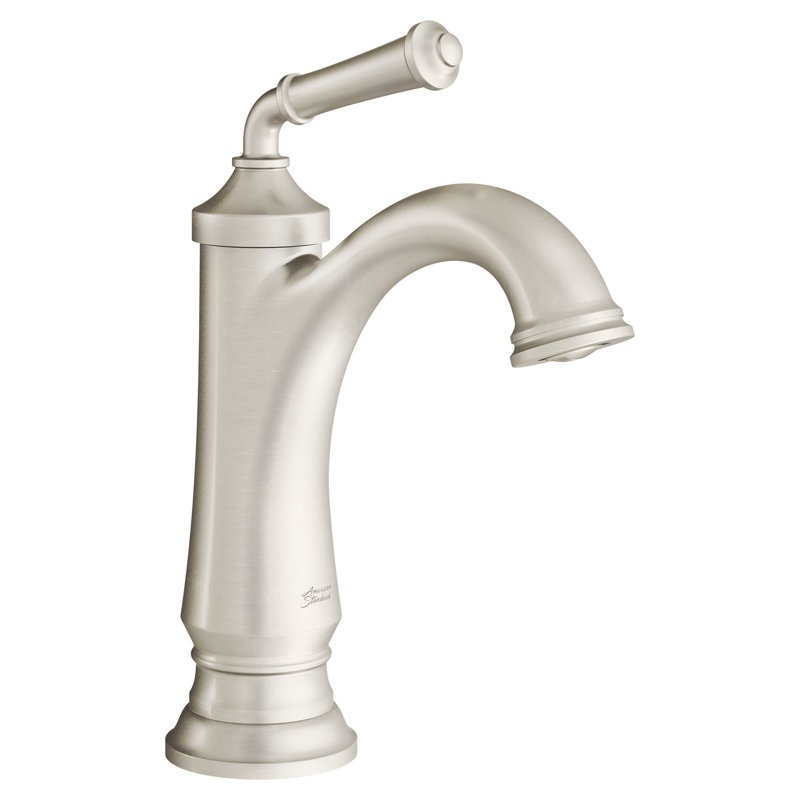 Delancey Bathroom Faucet, Brushed Nickel, Without Hot/Cold Indicator