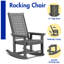Chaise berçante d'extérieur en PEHD-1614477490