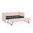 Daybed With Trundle Twin Size Sofa Bed No Box Spring Needed, With USB Port And Adorable Wave Shaped-1988659263