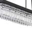 Luminaire suspendu pour îlot de cuisine à 5 lumières avec accents en cristal l 29,5 po