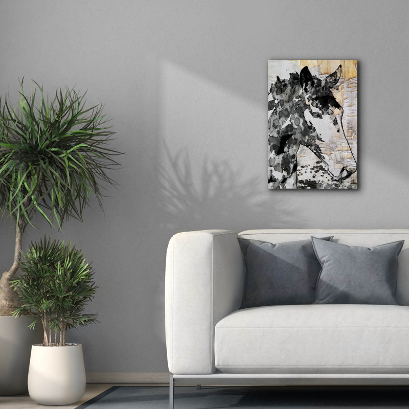 'ACTION' by Irena Orlov, Canvas Wall Art, 26" H x 18" W x 0.75" D