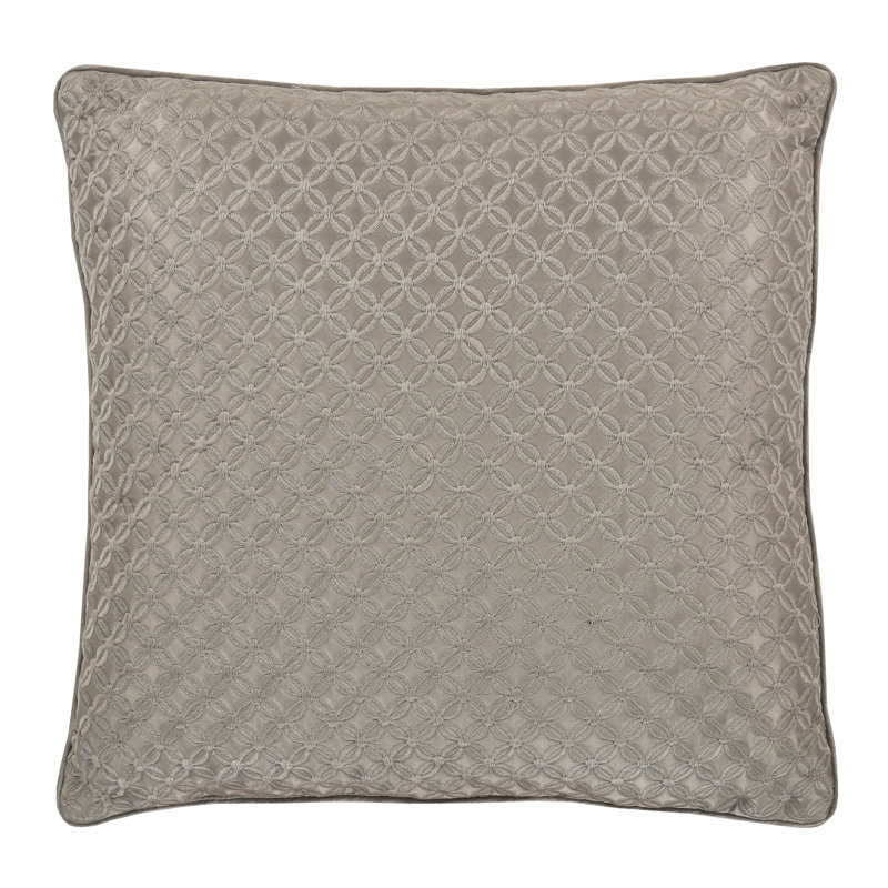 Coussin décoratif carré Lyndon, Taupe